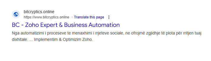 Optimizimi SEO për Google